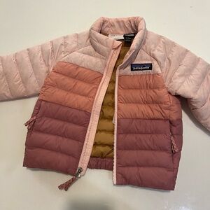 Patagonia infant down puffer jacket